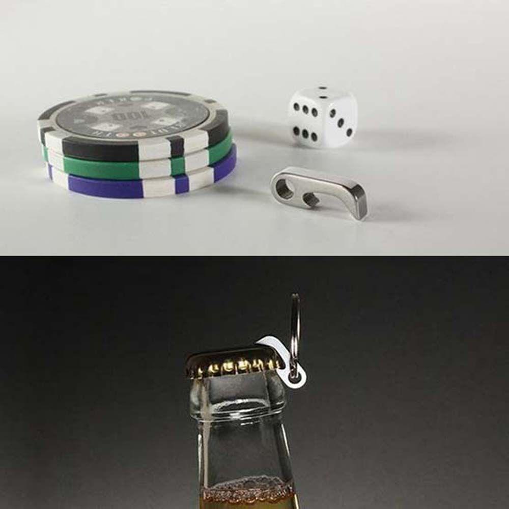 Ocelové ozubené kolo Multifunkční venkovní kapesní nástroj Přívěsek na klíče Otvírák EDC Nástroje Otvírák na láhve