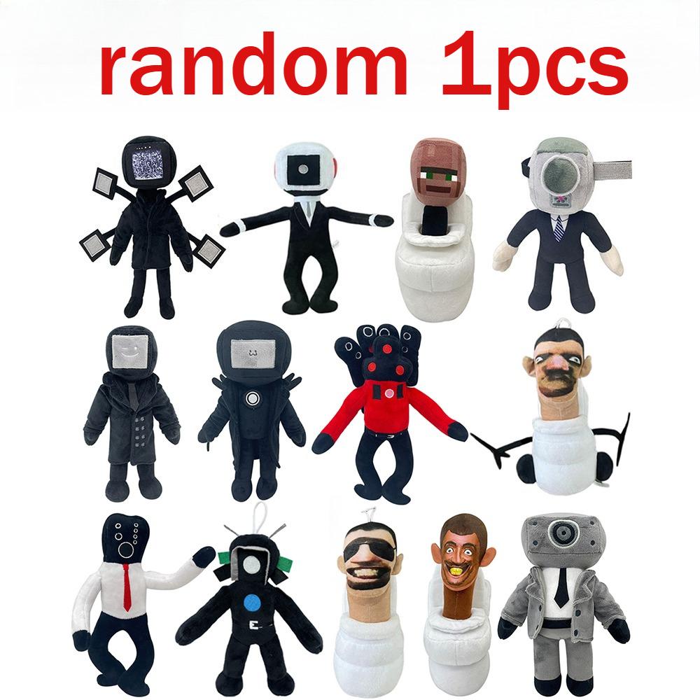 Skibidi Toilet Plush Doll Toys Collectible Gifts For Fans Adults Birthday Anime Game Figure Titan Tv Man Cameraman