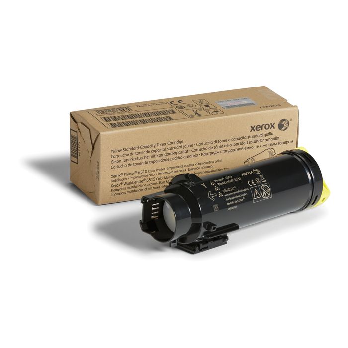 Cartouche de toner XEROX WorkCentre 6515 originale jaune pour Phaser 6510 et WorkCentre 6515