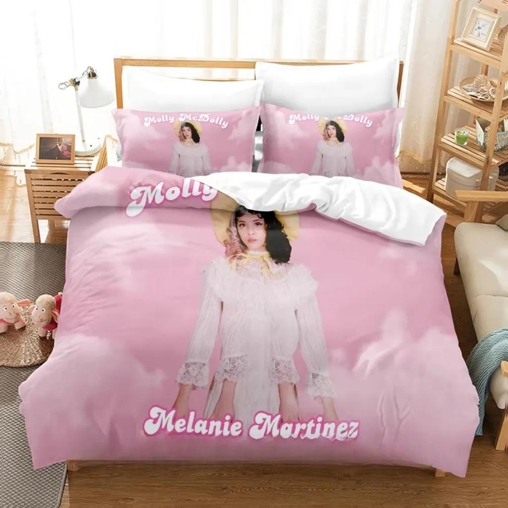 Singers M-Melanie Martinez Beding Set Pilowcase 3D Print Dolhouse album Soft Duvet Cover Young Boys Young Girls Adult Peoples Gifts