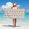 bohemian Geometric Modern Ethnic Style Towel Beach Towel Quick Dry Soft Pool Towels Gift for Travel Gym Shower Camping sports