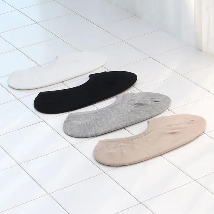 1550 Skinny Fit Fake Socks 5-Pack (4 Colors)