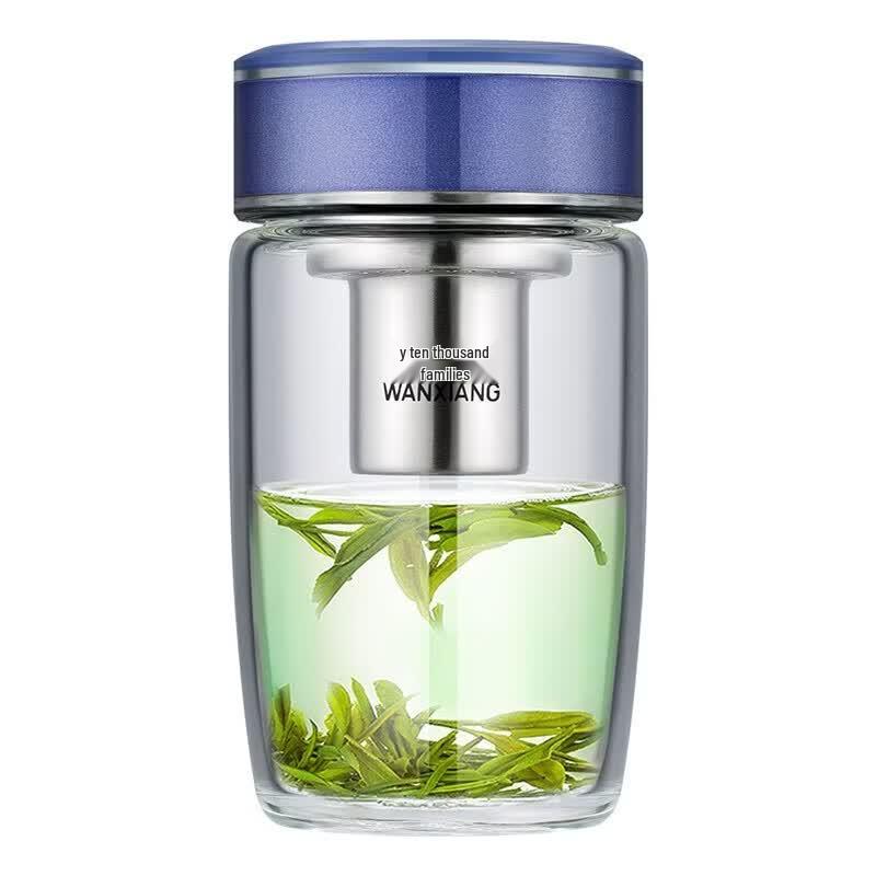 WANXIANG Portable Single-layer Glass Cup