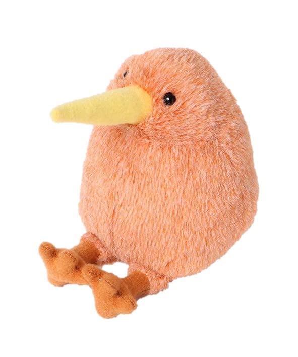 Bleu Bleuet Naito Design Institute Round Kiwi Plush Toy (Light Brown)