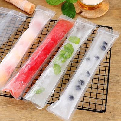 DIY Homemade Crushed Popsicle Disposable Popsicle Ice Bag Ice Bag Mold Food Grade Ice Creams Popsicle Ziplock Bag