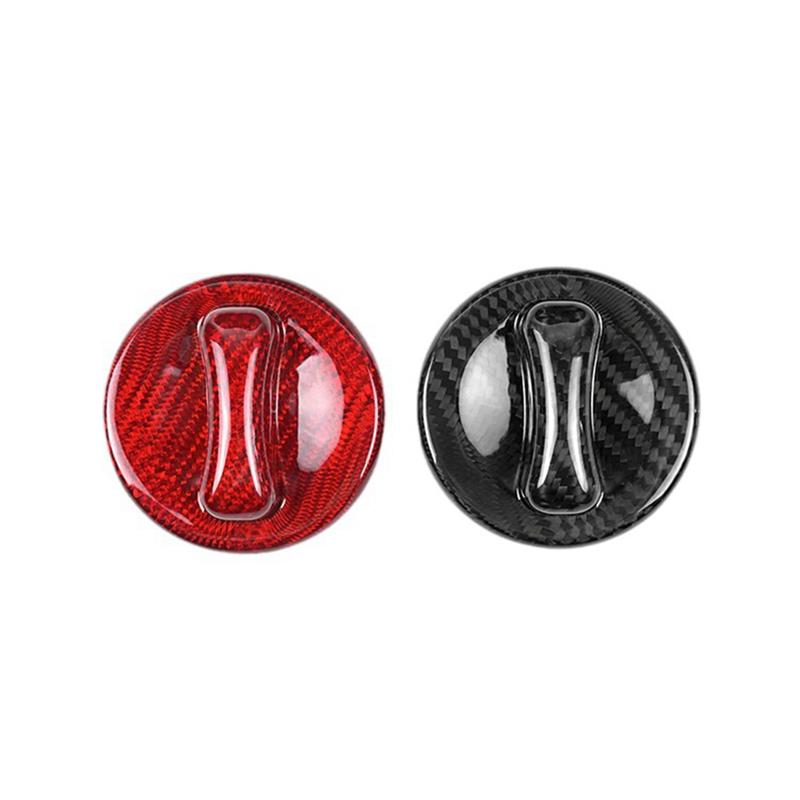 Real Hard Carbon Fiber Fuel Tank Cap Cover Universal For Mercedes Benz C300 C63S E63S E55 AMG GTS CL CLA CLK CLS(B) Accessories
