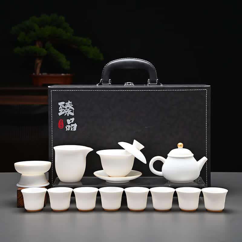 Chaxun Ceramic Kung Fu Tea Set