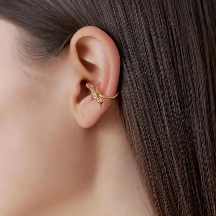 Romance Mini Ribbon Earcuff (2color)