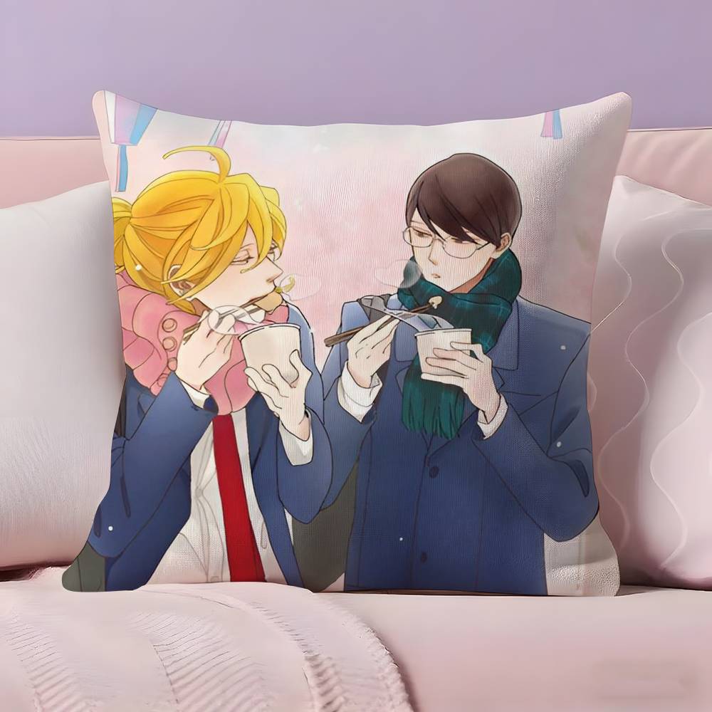 Anime D-Doushisei Pillow Case Ultra Soft Skin Friendly Fabric Cloud Like Comfort & Concealed Zipper