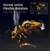 Wespen Roboter 2in1 Verwandlungs Bausteine Set Stk Kreatives 3D Modell Deko Geschenkidee Weihnachten Erwachsene Kinder