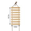 Cat Bridge for Cats Cage Sisal Wooden Rope Ladder Pet Furniture Kitten Step Scratcher Post Kitten Toys Tree Various Sizes