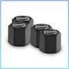 1Set Car Valve Stem Nozzles Tire Valve Cover Anti-Theft Dust Hats Car Keychain  For Volvo XC90 XC60 XC70 XC40 V90 V60 V40 C70 C30 S80