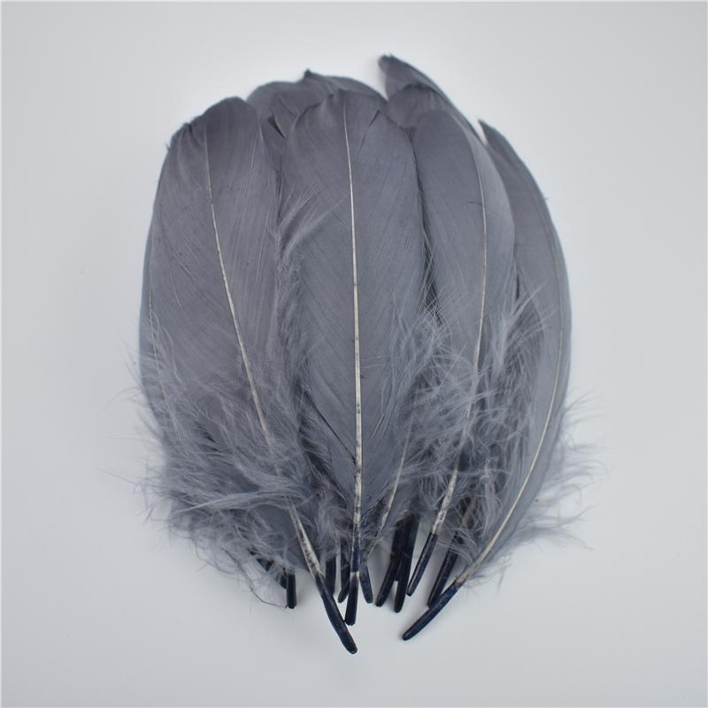 20Pcs Colored Goose Feather 5-7inch/12-18cm  Swan Plumes Handicraft Accessories Wedding Deco Diy Craft Carnival Party Decoration