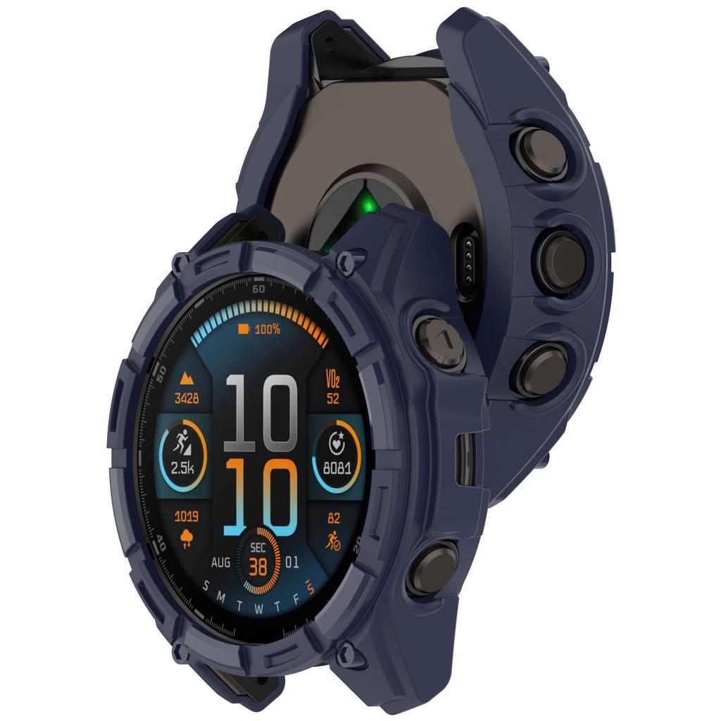 Plastic Watch Protective Case for Garmin Enduro 3 Watch Protect Edges Enhances Appearance Without Screen Protector
