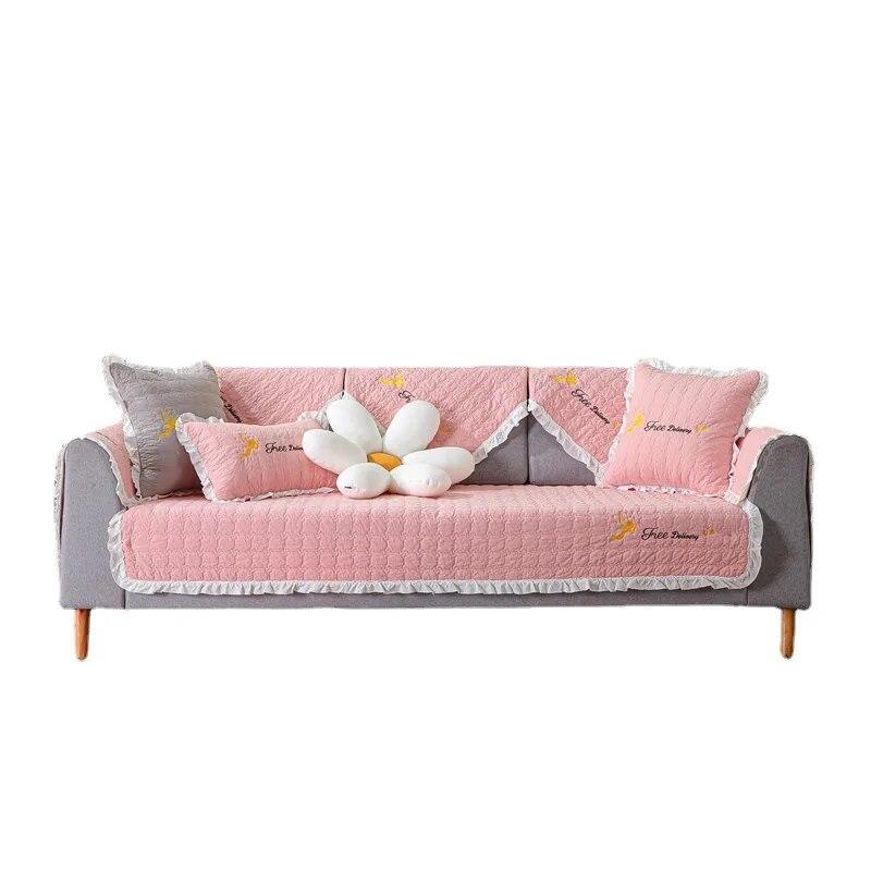 Universal Non Slip Sofa Cover Backrest Armrest Towel Furniture Protector Four Seasons Available for Living Room