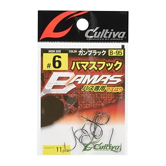 OWNER B-95 Bamas Hook No.12306 #6 Fishhook