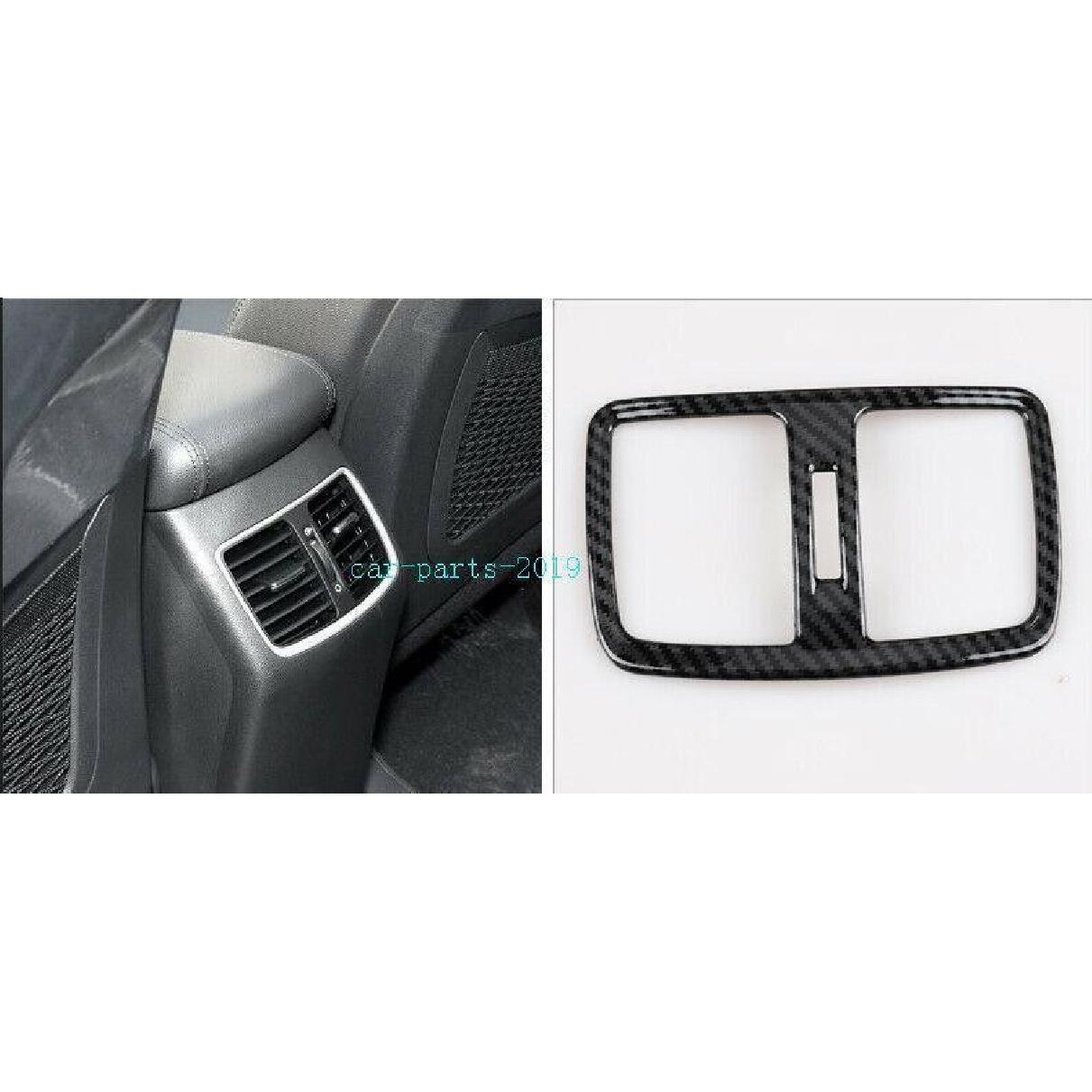 Carbon fiber Inner Rear Air Vent Outlet Cover trim For Hyundai Tucson 2016-2021