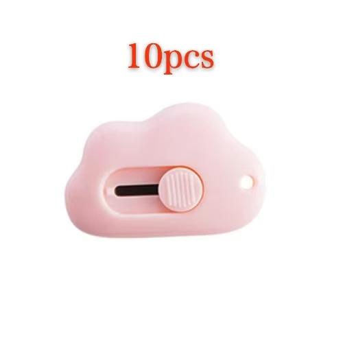 Cute Rabbit Cloud Color Mini Portable Practical Knife Paper Cutting Machine Paper Cutting Machine Razor Blade Office Stationery
