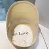 Export Grade Straw Empty Top Hat Summer Women's Outdoor Sunscreen Foldable Portable Braided Straw Hat New Sun Hat