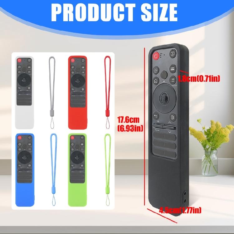 MR25GA NonToxic Silicone TV Remotes Controller Shield Featuring Shock Absorption And Ergonomic Handling