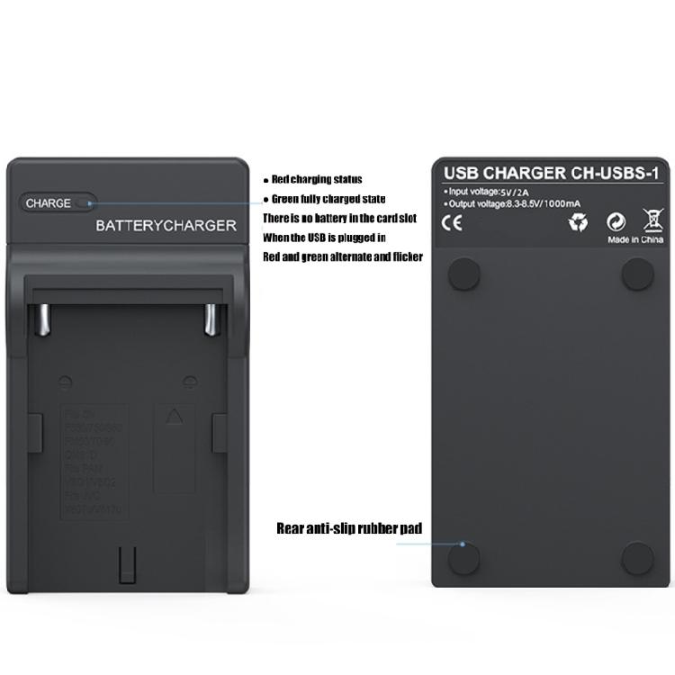 For F750 F770 F960 F970 F980D F990 FM50 FM55H FM500H USB C Camera Battery Charging Adapter Accessories