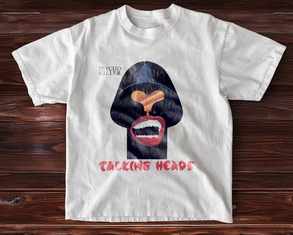 

Talking Heads Psycho Retro Unisex TShirt Size S5XL Unisex T-Shirt M