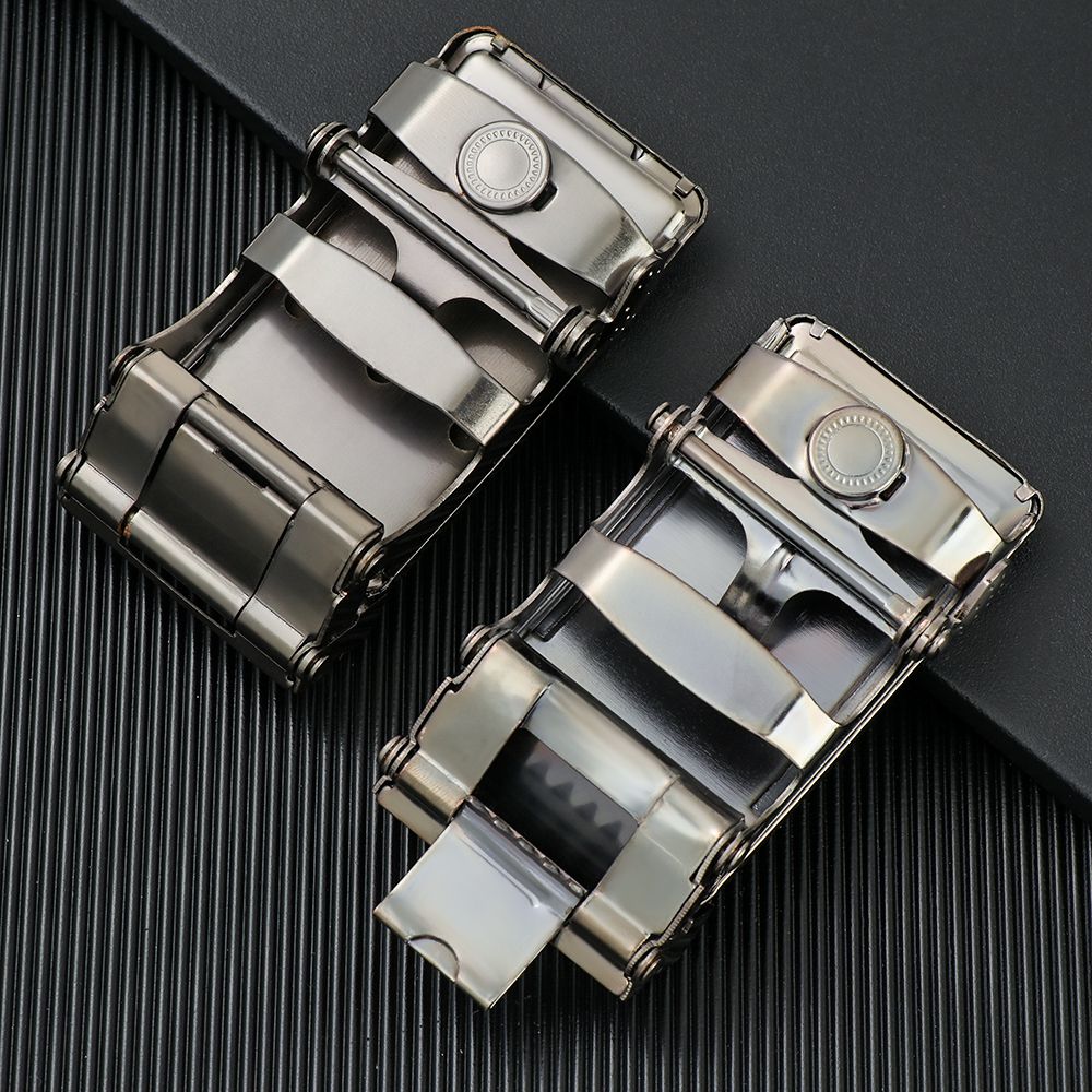 DIY nastavitelná automatická přezka na opasek, pánská přezka na opasek, obchodní doplňky