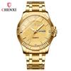 Men's Stainless Steel Double Calendar Waterproof Wristwatch - Cross-border Bestseller for Couples