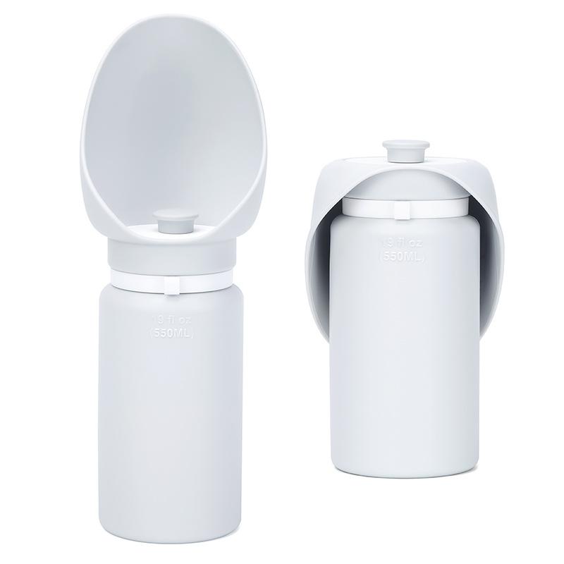 550ml Folding Pet Outdoor Walking Portable Travel Water Bottle Puppy Cats Dogs Drinking Water Dispenser Cup Pet Supplies