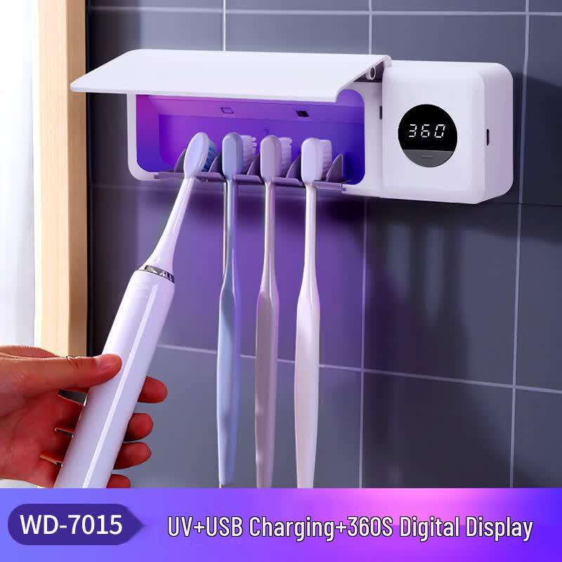 OLOEY Wall-Mounted Toothbrush Sterilizer