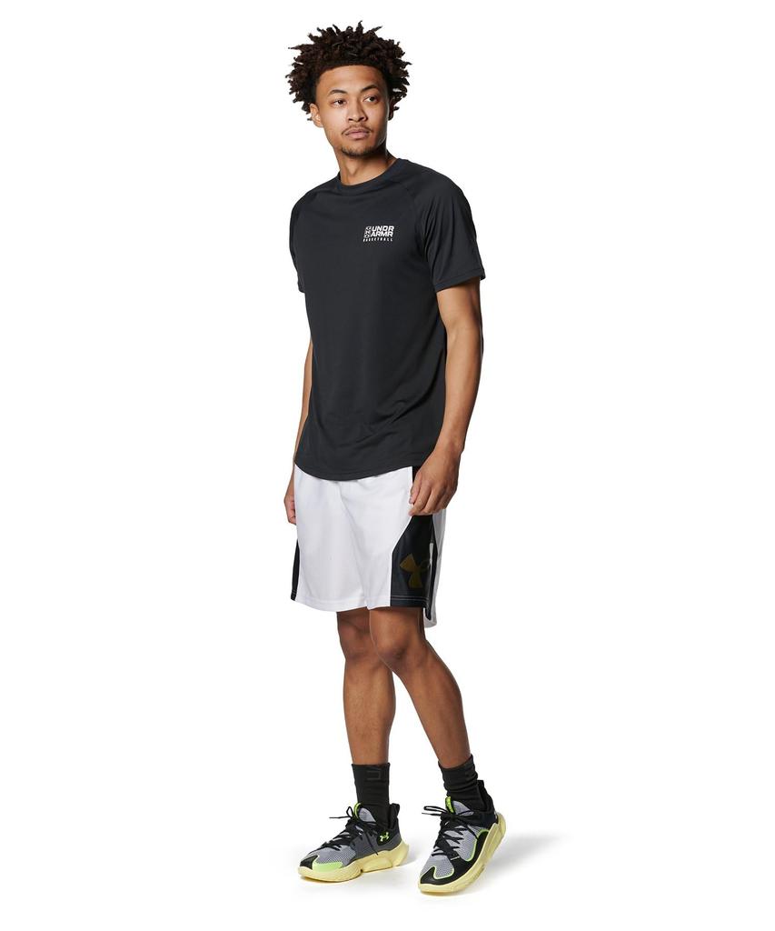 UA FLOW FUTR X 3 [Under Armor] Black/Sonic Yellow/Castlerock 25.0