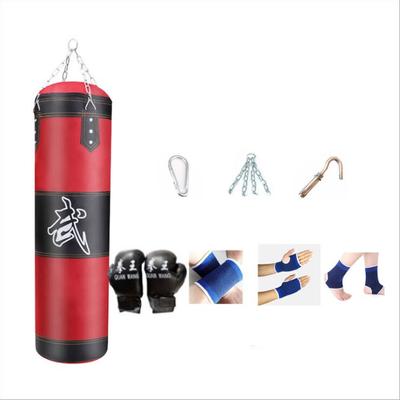 Leere Boxen Sandsack Hause Fitness Haken Hängen Kick Boxsack Boxen Training Kampf Karate Punch Muay Thai Sand Tasche