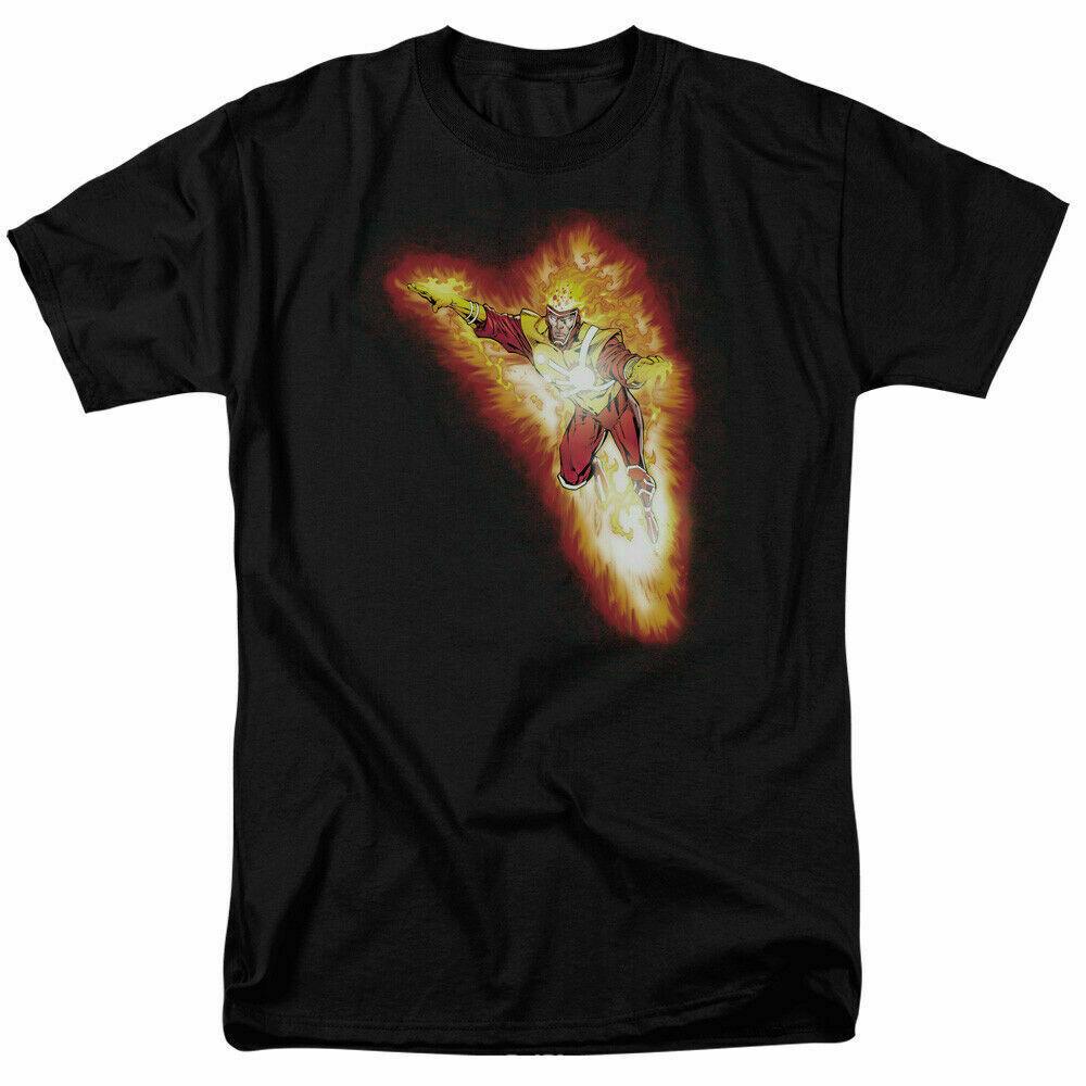 Firestorm Blaze T Shirt Licensed Comic Book Tee Black L