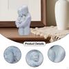 Family Statue Parents and Child Gift Modern Table Centerpiece Ornament of 3 Figurines Hand