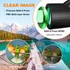 12x50 Powerful Monocular Telescope Portable Long Range Binoculars Telescope Hunting Camping With Tripod Phone Clip