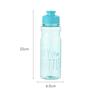 600ml Plastic Water Bottle Lightweight to Carry Sport Cup with Rope Anti-drop Outdoor Use Water Container Adorable Student Couple Water Cup Mug Gift