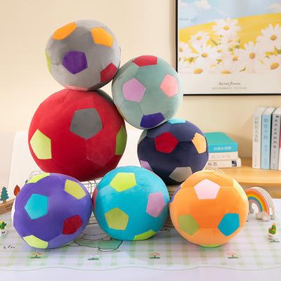 Kreatywna pluszowa zabawka piłkarska symulacja zabawki piłkarskiej prezent dla dzieci i dziewczynek tkanina poduszka do rzucania pluszowa lalka