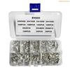 K1AE Pack of 600 Wire End Ferrules Assortment Copper Wire End Ferrules set Uninsulated Cable Sleeves for Wire Connection