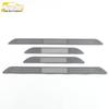 Lantu 21 Door Sill Decoration Sticker & Stainless Steel Welcome Pedal Anti-Scratch Scuff Strip