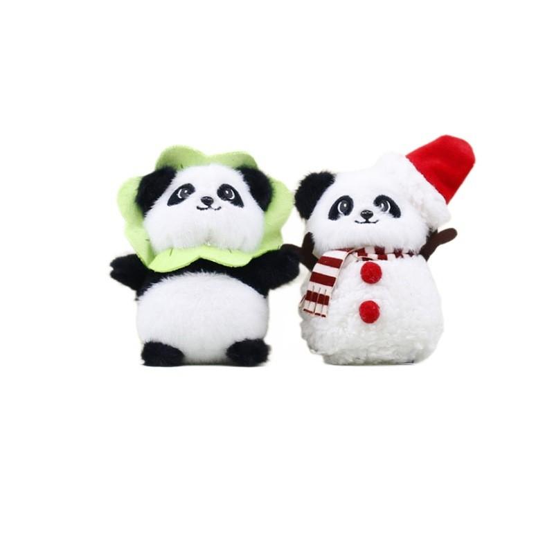 Cute Multi-season Panda Plush Keychain And Bag Decoration For All Occasions