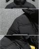 Men's Plus-Size Winter Cotton Jacket with Detachable Hat – Stylish, Warm, Thickened, Cross-Border Outdoor Sportswear