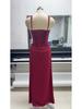 TK Women's 2026 Spring Slim Strappy Maxi Dress – Solid Color Hip-hugging Style