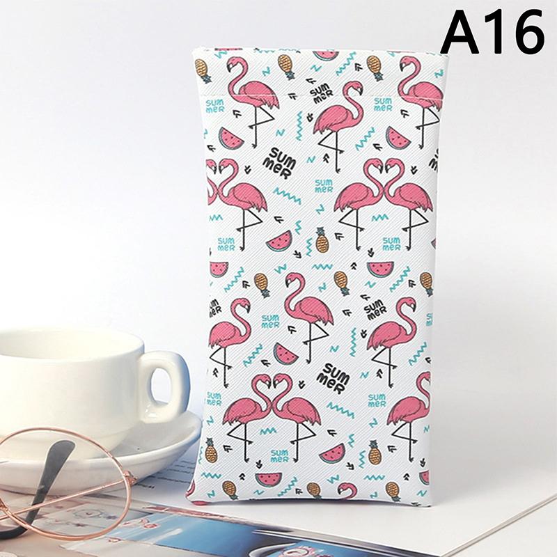 

1 шт. Мягкий чехол из искусственной кожи для очков, Чехол для хранения солнцезащитных очков, Чехол для очков для чтения, Сумка для хранения, Защитный чехол для очков