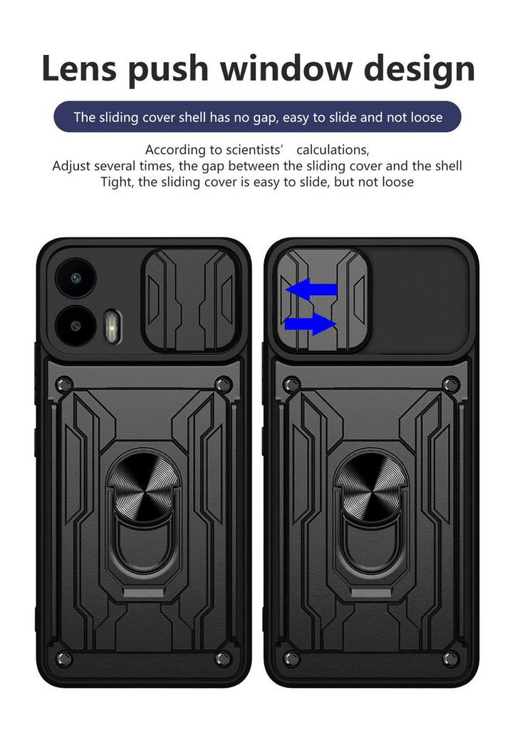 Card slot Camera protect case for Moto G35 G15 G73 E13 G72 G53 G23 G13 G32 G22 G60 G30 G10 Armor Hybrid Ring Cover