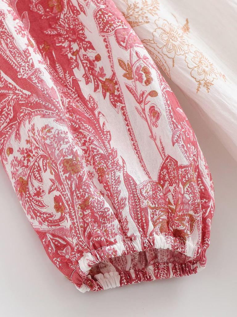 2026 Spring Bohemian Tassel Dress with European and American Style 