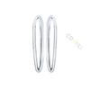 Fit For Benz GLC X254 2023-2024 ABS Chrome Rear Fog Light Lamp Cover Trim 2PCS