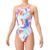Women's Competitive Swimsuit for Training [TOUGHSUIT] M Size Swimming Durable Practice Training One Piece AS6SWM34L