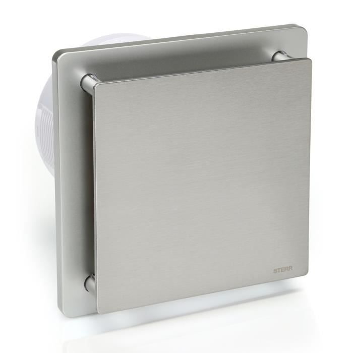 Ventilateur d'extraction - STERR - BFS150-S - 150 mm - Silencieux - Paroi en acier inoxydable