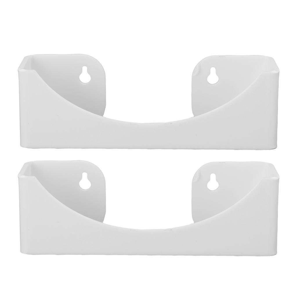 Nástěnný držák na klobouky Držák na baseballové čepice Úložný organizér s kapacitou 20 klobouků pro šatnu kancelář Bílý