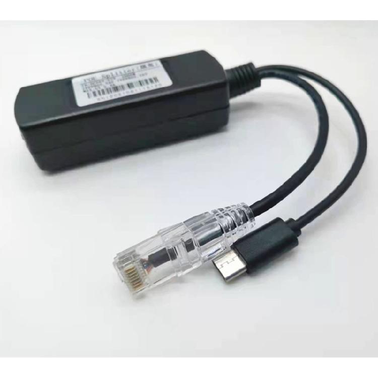 Durable Gigabit PoE Splitter for Camera PoE Separator 15cm Cable Length